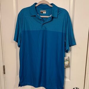 PGA Tour Men's Blue Polo Shirt